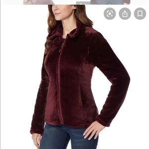 32 Degrees Fuzzy Zip Up